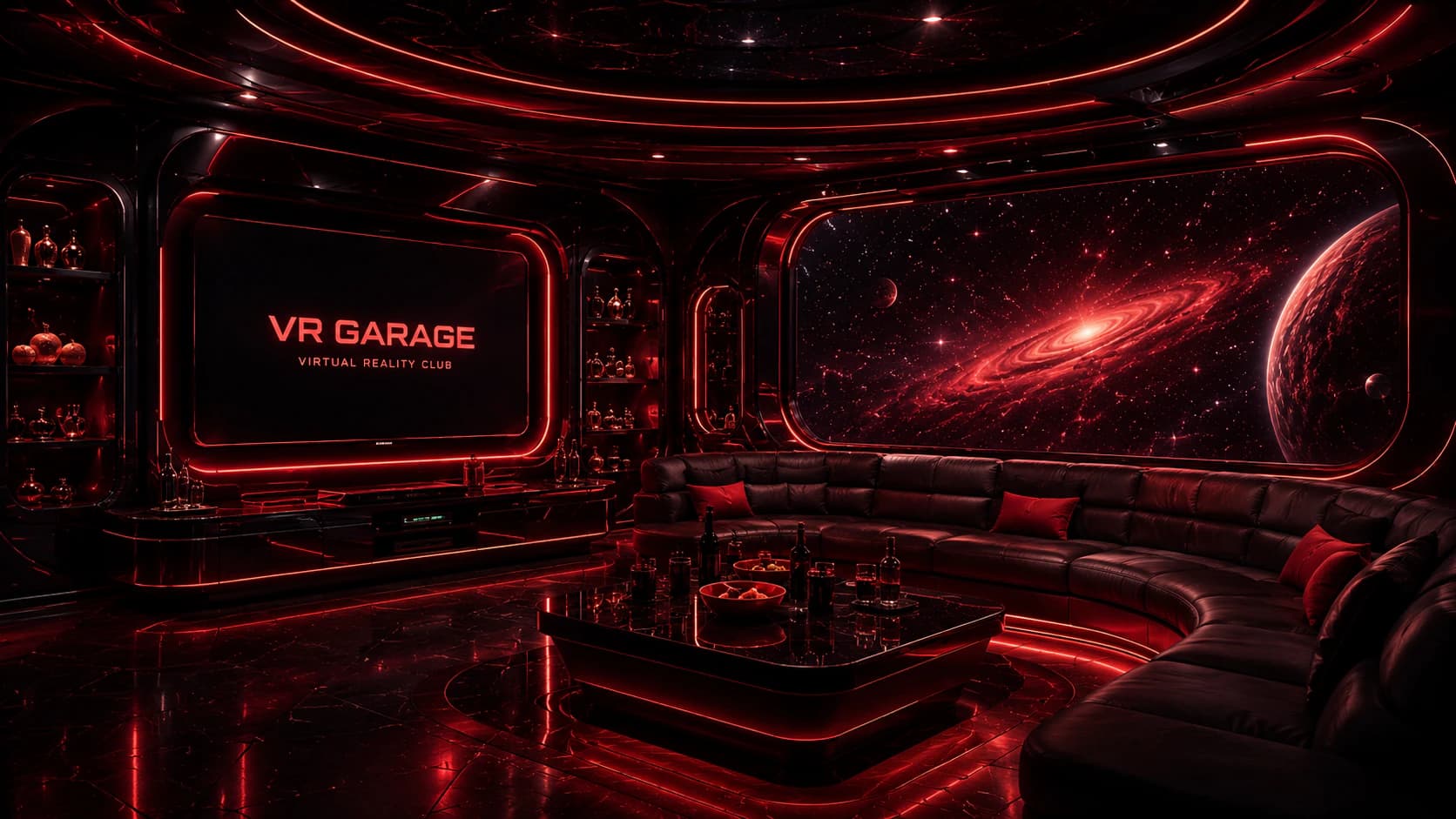 Lounge A в VR Garage 76